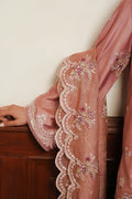 Cross Stitch | Satin De Luxe | MYSTIC PINK by Cross Stitch - Designer Dress - Type: Luxury - Available at Libayah - 100% Original