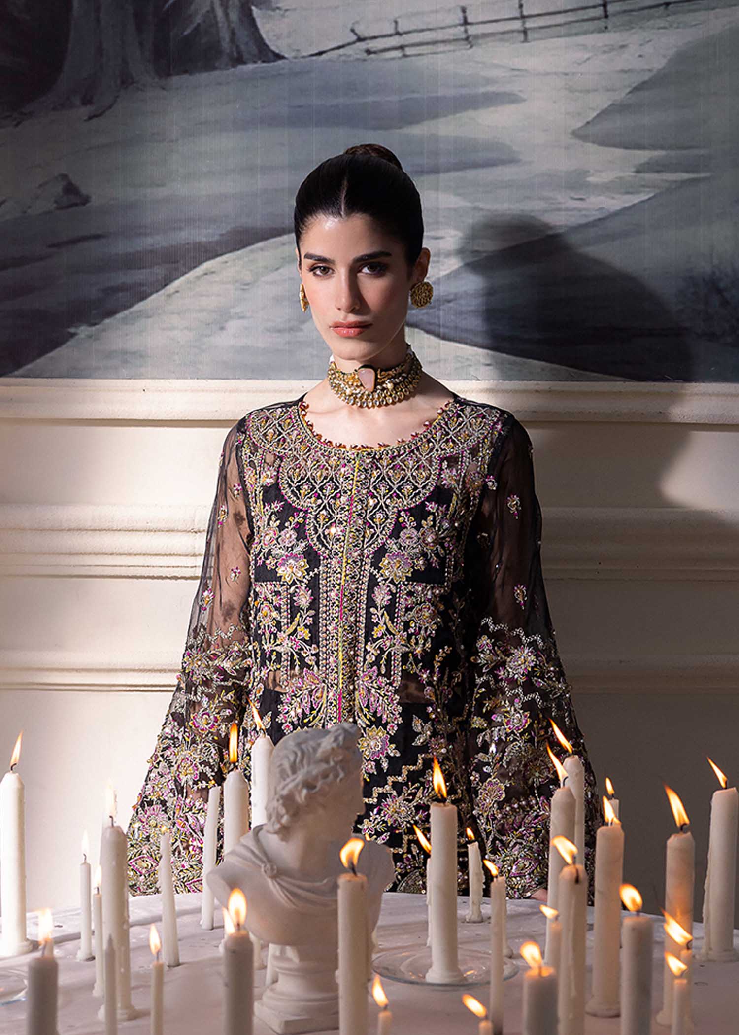Kanwal Malik | Wedding Formals and Bridals | Sable by Kanwal Malik - Designer Dress - Type: Ladies Clothes - Available at Libayah - 100% Original