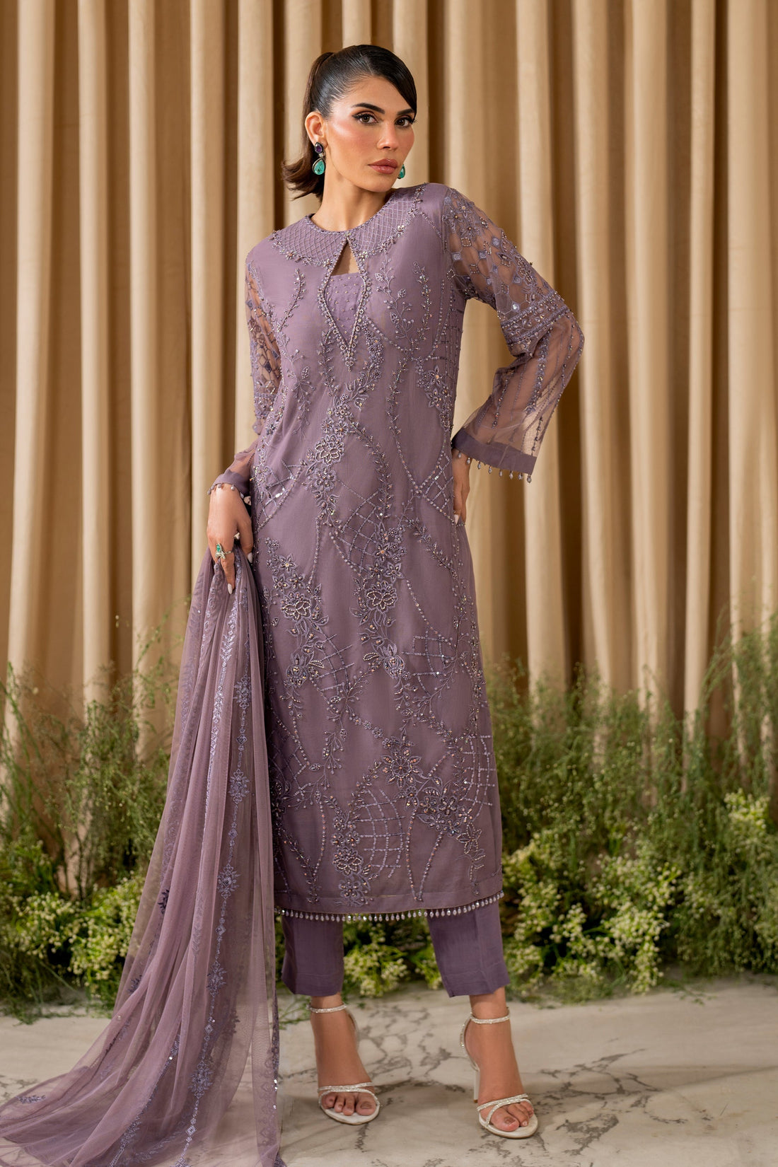 Naqshi | Lamour Evening Formals | STELLA by Naqshi - Designer Dress - Type: Luxury - Available at Libayah - 100% Original