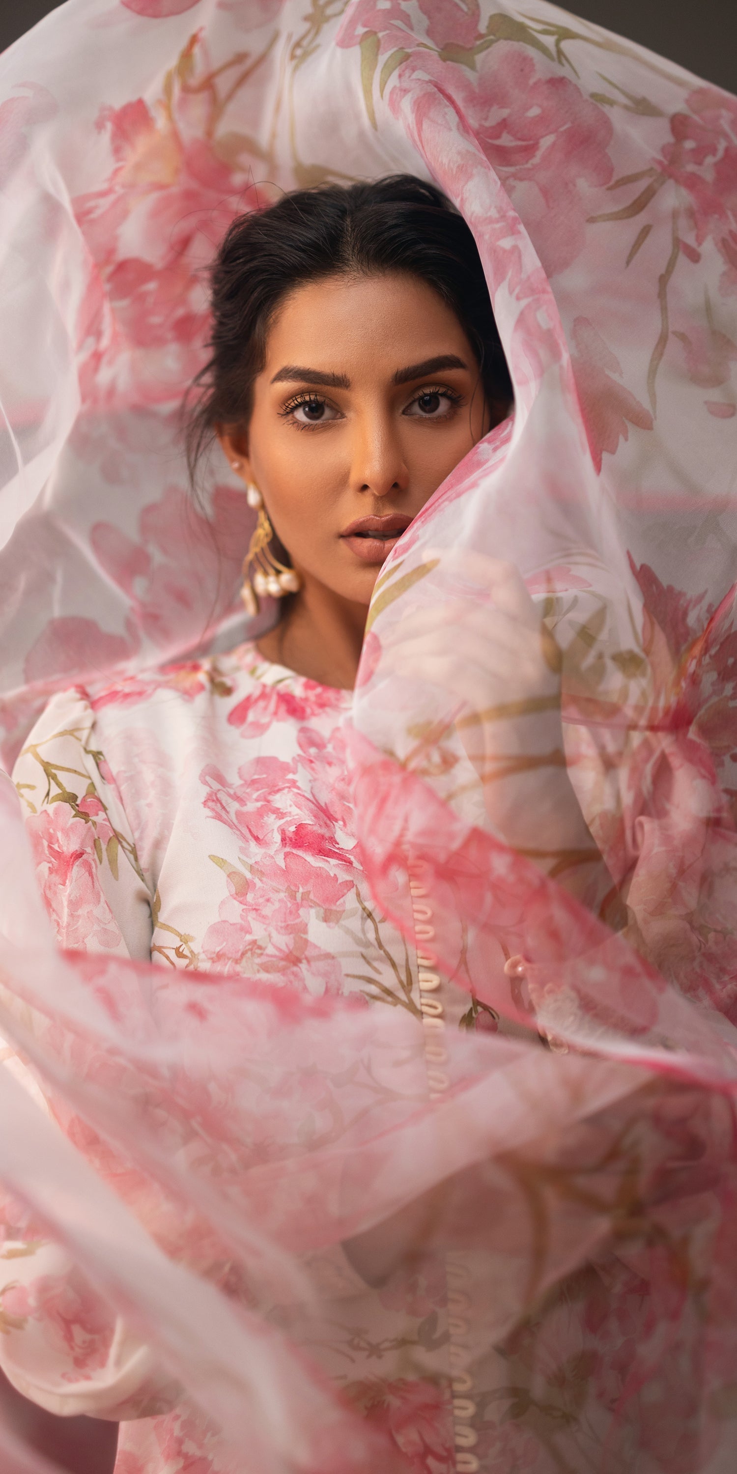 Erum Khan | Beyond Basic | BOLD BOUQUET by Erum Khan - Designer Dress - Type: Ladies Clothes - Available at Libayah - 100% Original