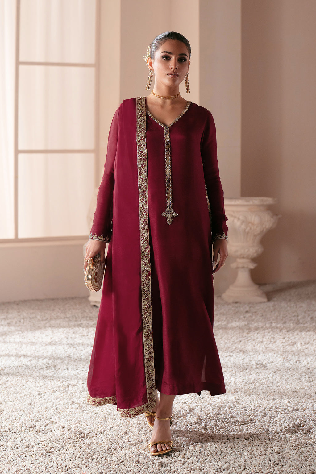Ajr Couture | Symphony Luxe Festive 25 | Rebel Rose by AJR Couture - Designer Dress - Type: Ladies Clothes - Available at Libayah - 100% Original