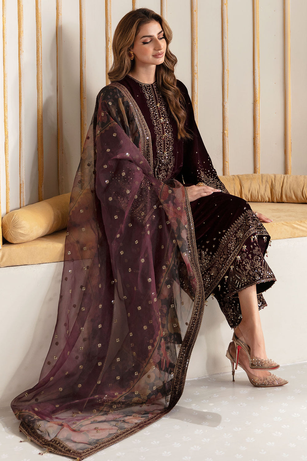 Jazmin | Velvet Edit 24 |  Velvet Formal VF-2012 by Jazmin - Designer Dress - Type: The Formal Exhibit - Available at Libayah - 100% Original