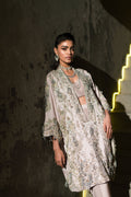 Ammara Khan | Lily Luxury Formals 24 | BOXY JEWELLED TUNIC (D-10) by Ammara Khan - Designer Dress - Type: Ladies Clothes - Available at Libayah - 100% Original
