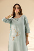 Erum Khan | Lillia Summer Edit | Aqua Breeze by Erum Khan - Designer Dress - Type: Ladies Clothes - Available at Libayah - 100% Original