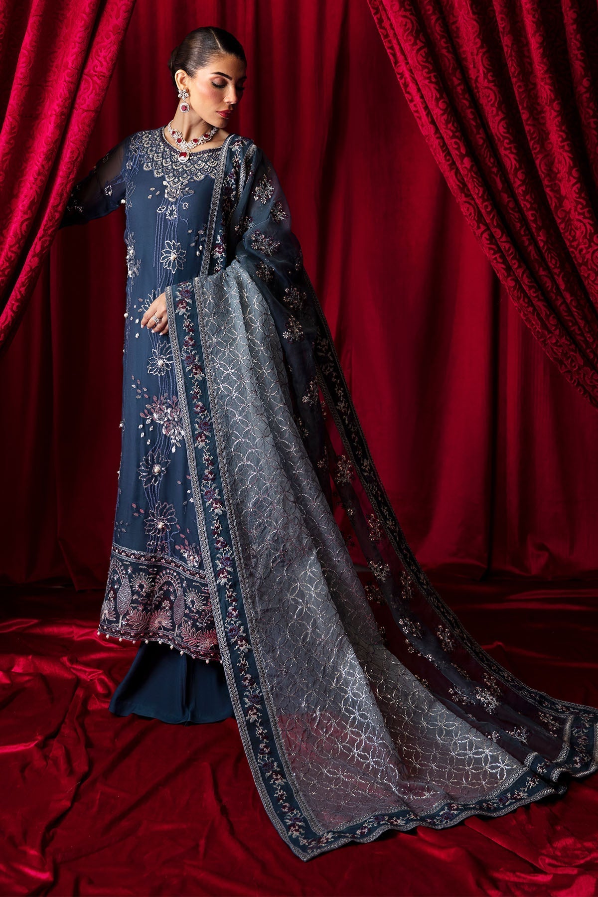 Nureh | Elanora Formal 24 | NEL-52-Cielle by Nureh - Designer Dress - Type: Ladies Clothes - Available at Libayah - 100% Original