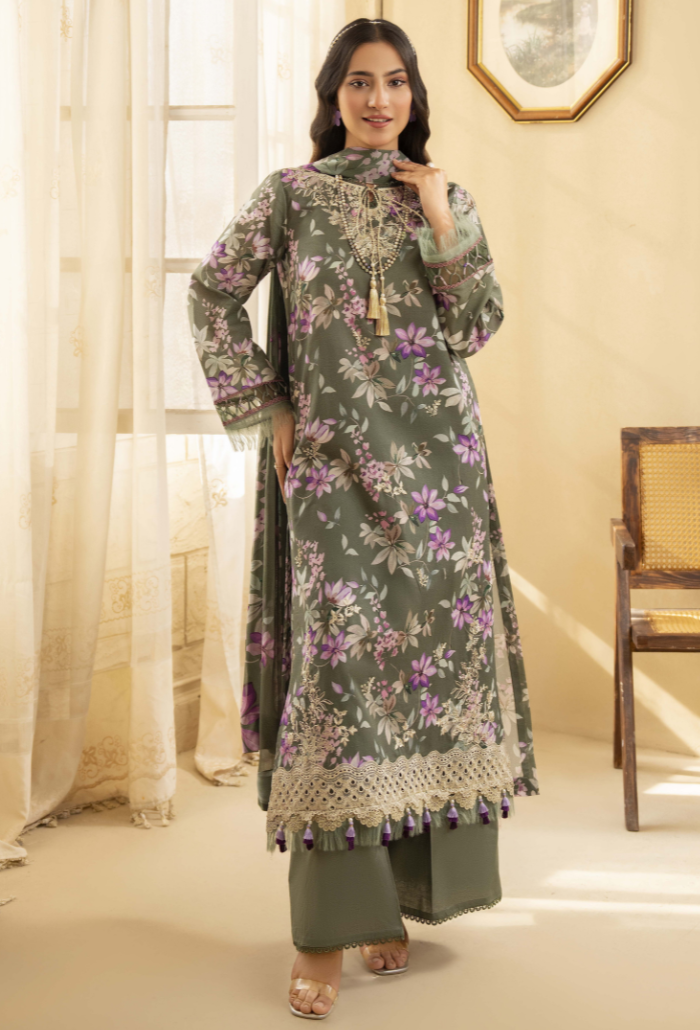 Humdum | Senora Lawn 25 | Senora - D06 by Humdum - Designer Dress - Type: Ladies Clothes - Available at Libayah - 100% Original