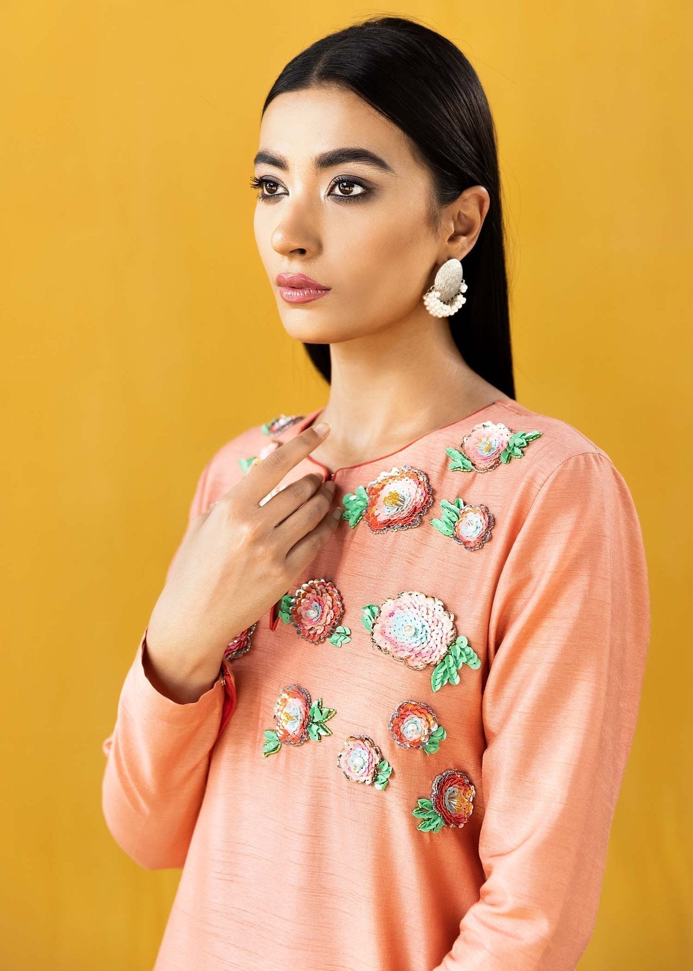 Hana | Vibrant Beyond | Floral Garden-VB-1007 by Hana - Designer Dress - Type: Ladies Clothes - Available at Libayah - 100% Original
