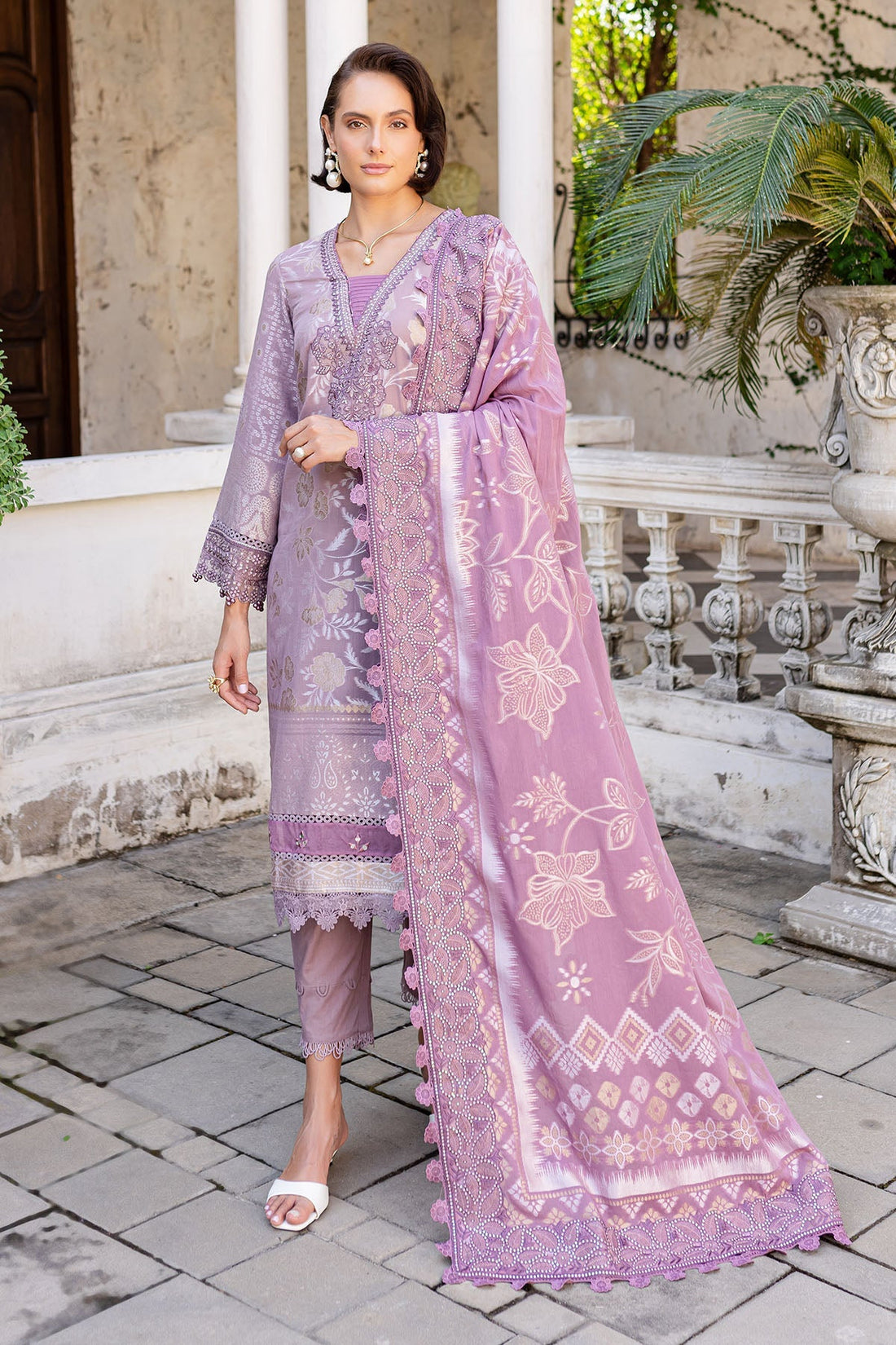 Nureh | Lawn Jacquard | NE-153 by Nureh - Designer Dress - Type: Ladies Clothes - Available at Libayah - 100% Original