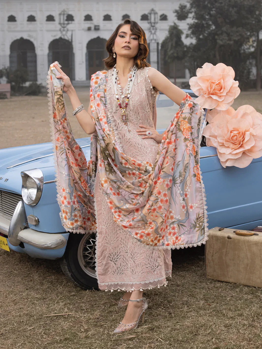 Faiza Faisal | Maya Luxury Lawn | Amirah by Faiza Faisal - Designer Dress - Type: Ladies Clothes - Available at Libayah - 100% Original
