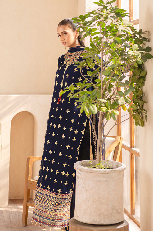 Emaan Adeel | Noore Festive Formals | ZAVIA by Emaan Adeel - Designer Dress - Type: Ladies Clothes - Available at Libayah - 100% Original