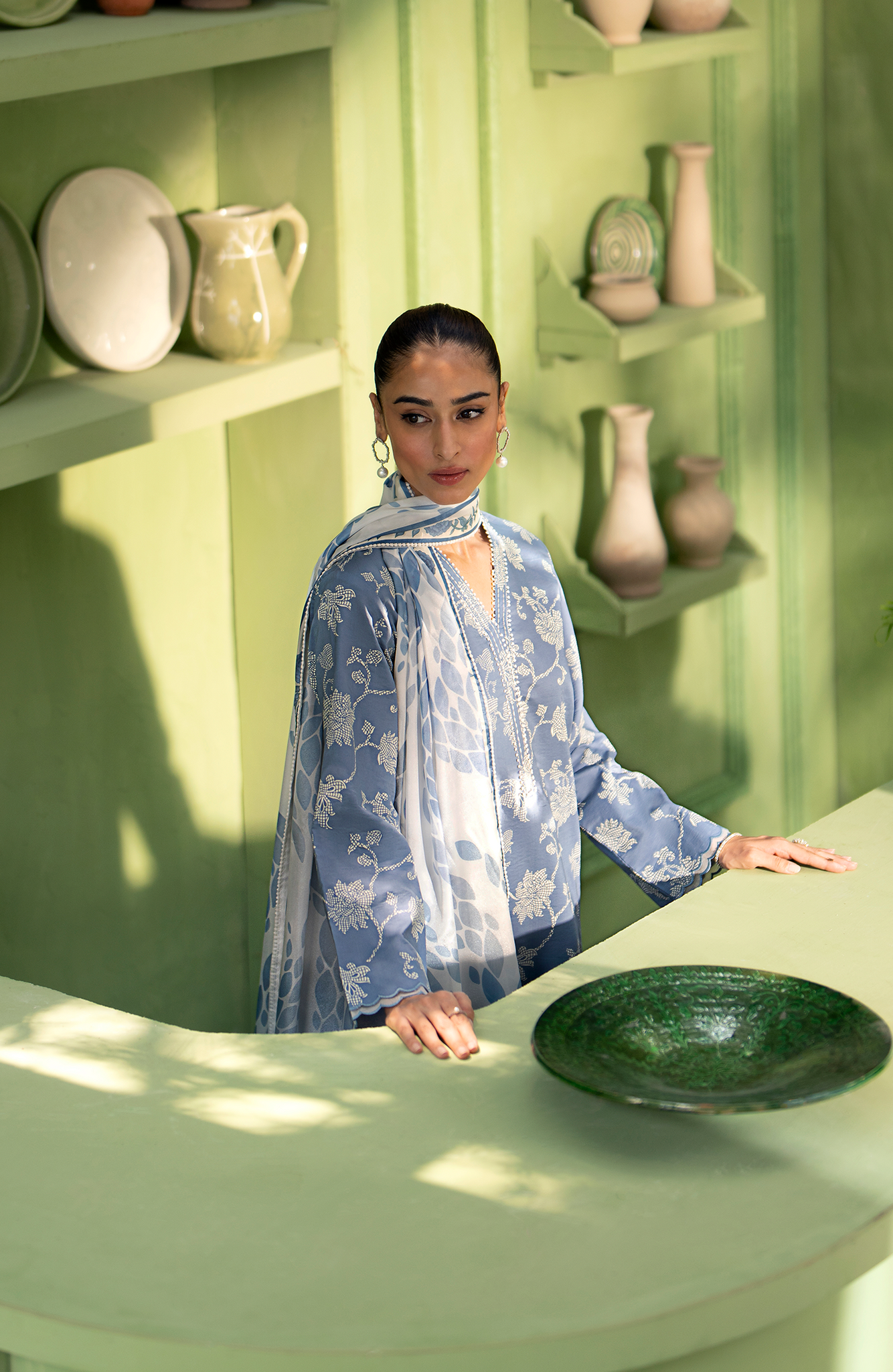 Seran | Artisan Lawn 25 | AEGEAN by Seran - Designer Dress - Type: Ladies Clothes - Available at Libayah - 100% Original