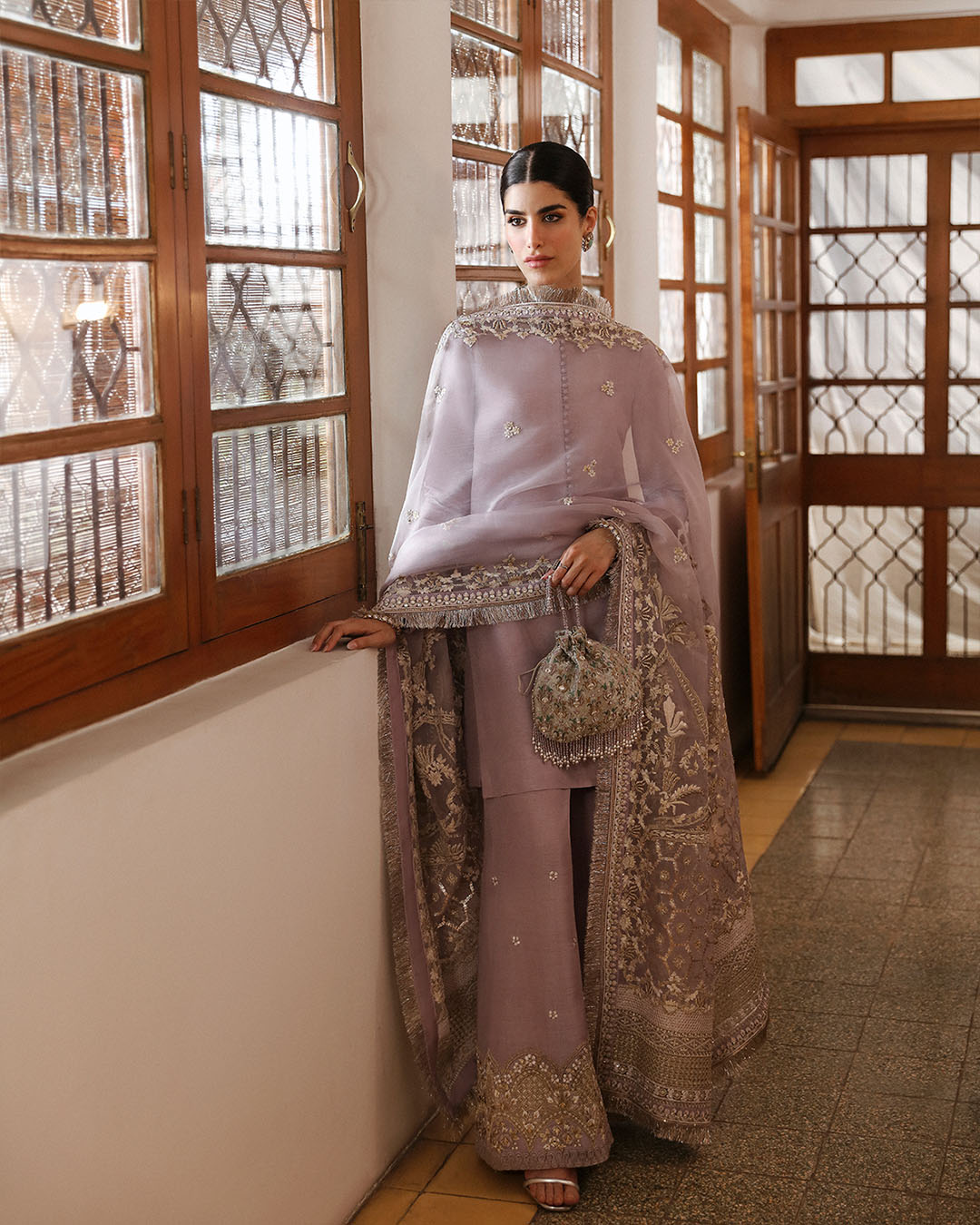 Faiza Saqlain | Mehermah Luxe Formals | Aurene by Faiza Saqlain - Designer Dress - Type: Ladies Clothes - Available at Libayah - 100% Original