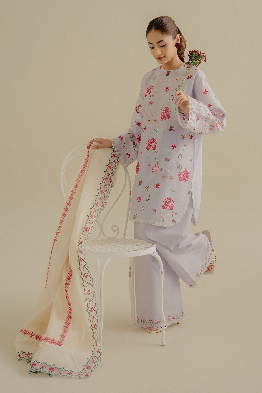 Zara Shahjahan | Coco Lawn 25 | Zufra-6B by Zara Sahjahan - Designer Dress - Type: Ladies Clothes - Available at Libayah - 100% Original
