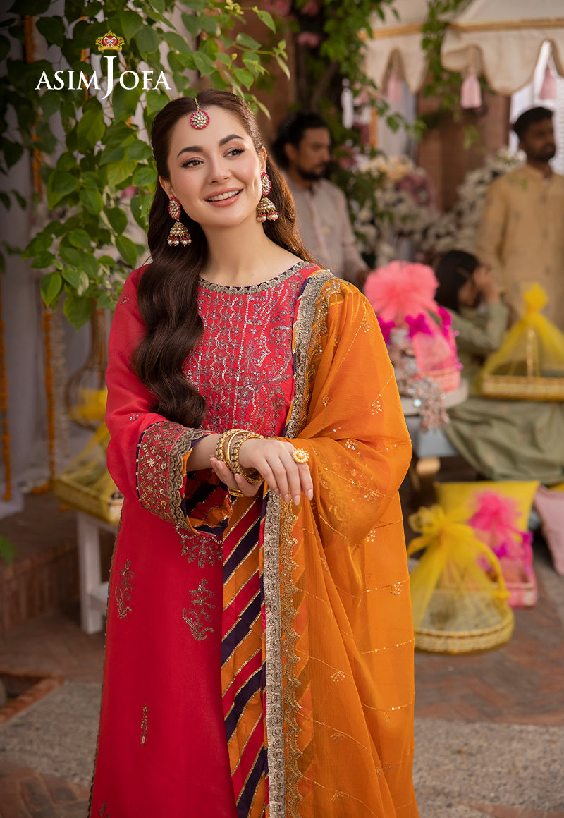 Asim Jofa | Jag Mag Formals | AJMJ-29 by Asim Jofa - Designer Dress - Type: Ladies Clothes - Available at Libayah - 100% Original