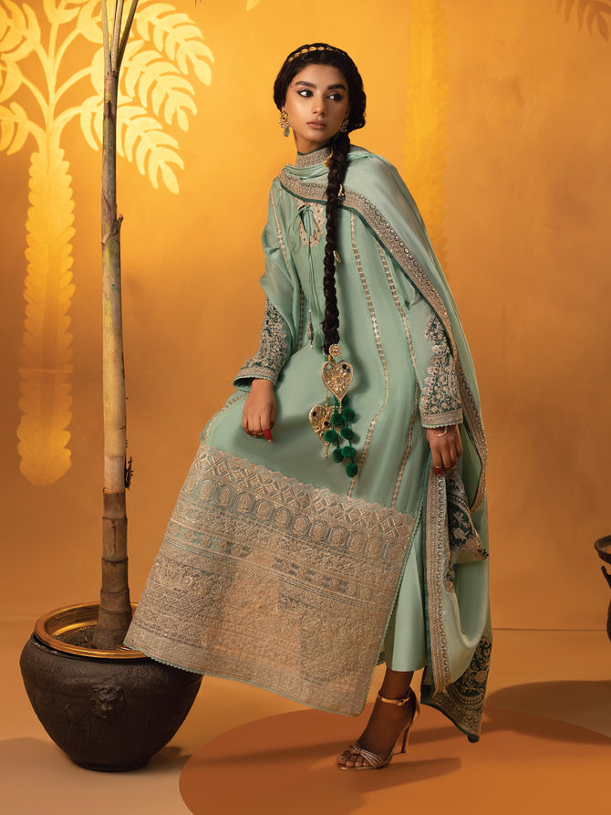 Faiza Faisal | Signature Pret Eid Edit | Marisa by Faiza Faisal - Designer Dress - Type: Ladies Clothes - Available at Libayah - 100% Original
