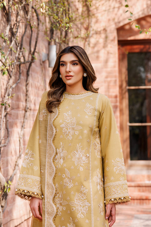 Farasha | Dastoor Embroidered Lawn SS24 | TUSCANY DREAM by Farasha - Designer Dress - Type: Ladies Clothes - Available at Libayah - 100% Original