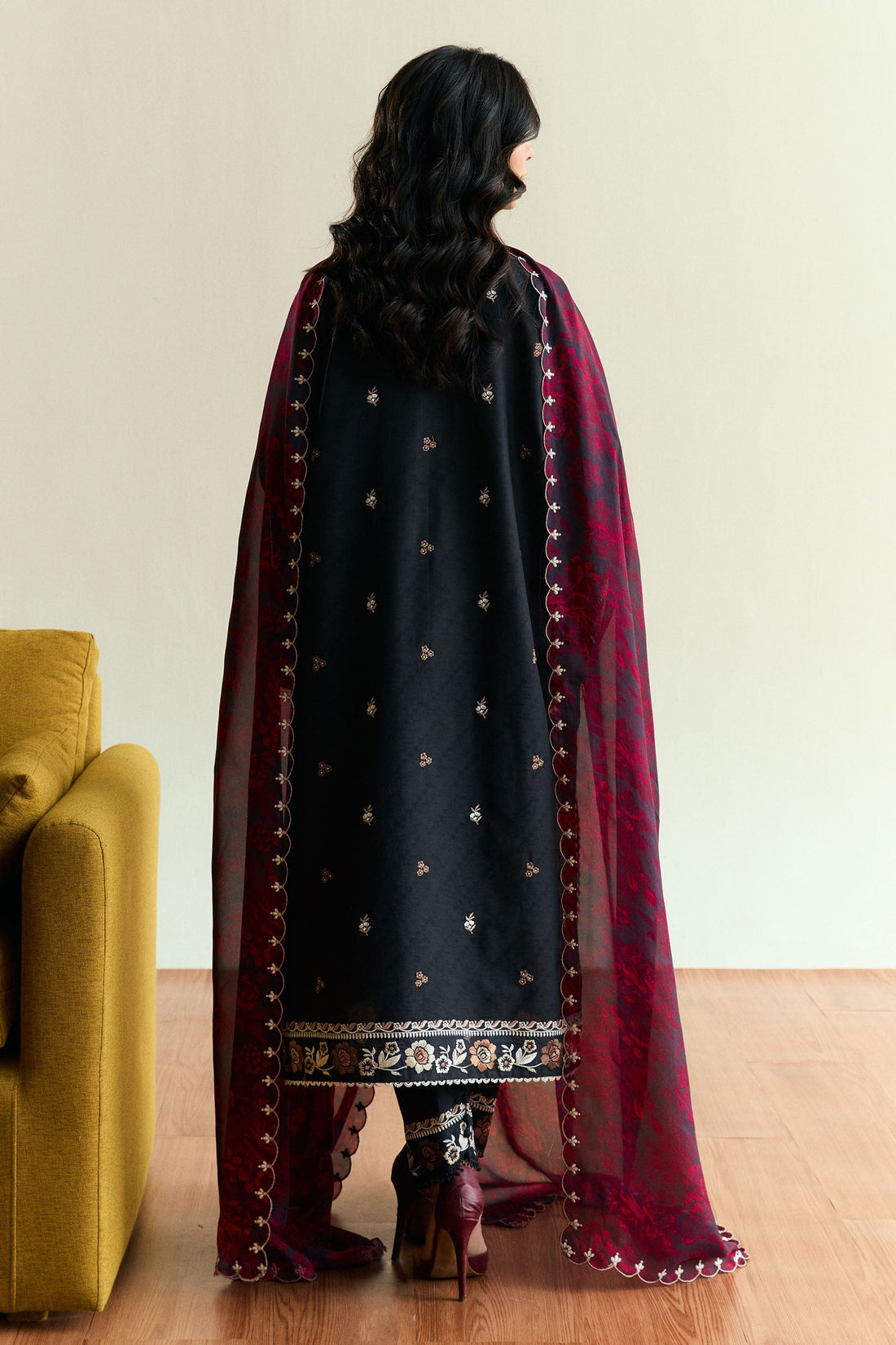 Zara Shahjahan | Coco Eid Edit | Velour-D2 by Zara Sahjahan - Designer Dress - Type: Ladies Clothes - Available at Libayah - 100% Original