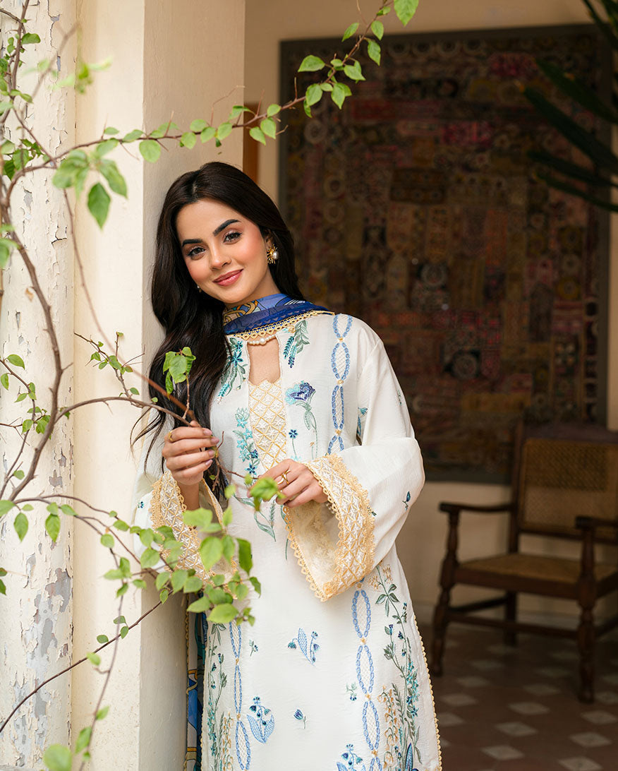 Roheenaz | Aashiyana Lawn | Zoya by Roheenaz - Designer Dress - Type: Ladies Clothes - Available at Libayah - 100% Original