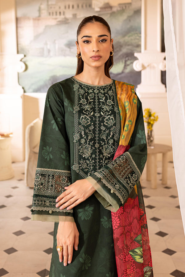 Farasha | Seraya Lawn 24 | JADE by Farasha - Designer Dress - Type: Ladies Clothes - Available at Libayah - 100% Original