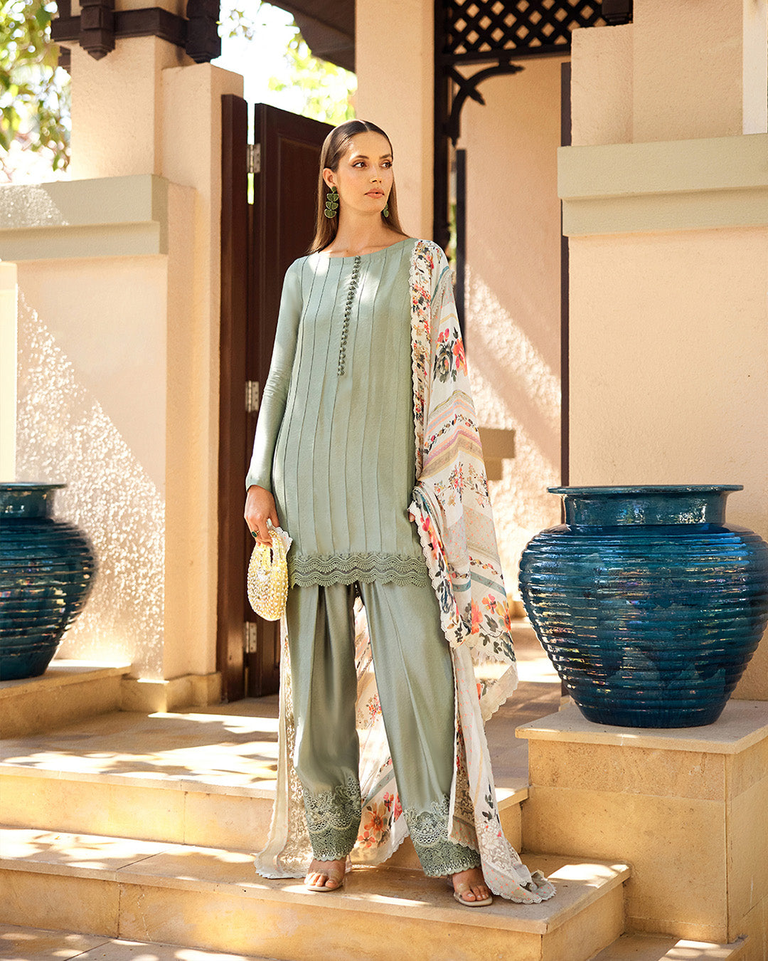 Faiza Saqlain | Carmela Luxury Pret | Arnett by Faiza Saqlain - Designer Dress - Type: Ladies Clothes - Available at Libayah - 100% Original