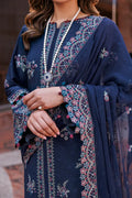 Farasha | Kaavish Lawn 24 | DEEP SAPPHIRE by Farasha - Designer Dress - Type: Ladies Clothes - Available at Libayah - 100% Original