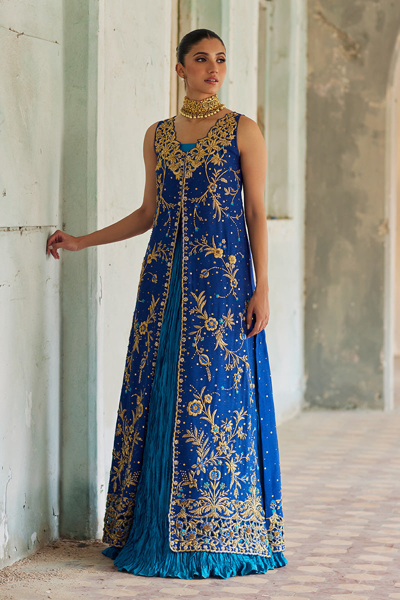 Mina Hassan | Formal Dholki Collection | Rooha by Mina Hassan - Designer Dress - Type: Ladies Clothes - Available at Libayah - 100% Original
