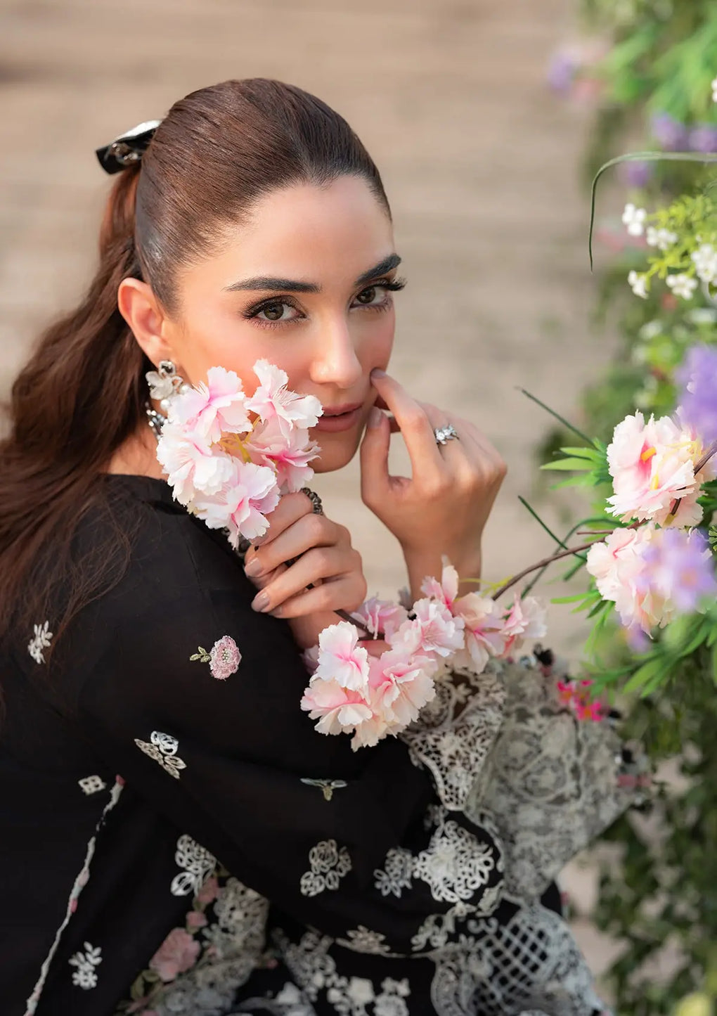 Elaf Premium | Luxury Lawn 25 | ELH-6A SERENA by Elaf Premium - Designer Dress - Type: Ladies Clothes - Available at Libayah - 100% Original