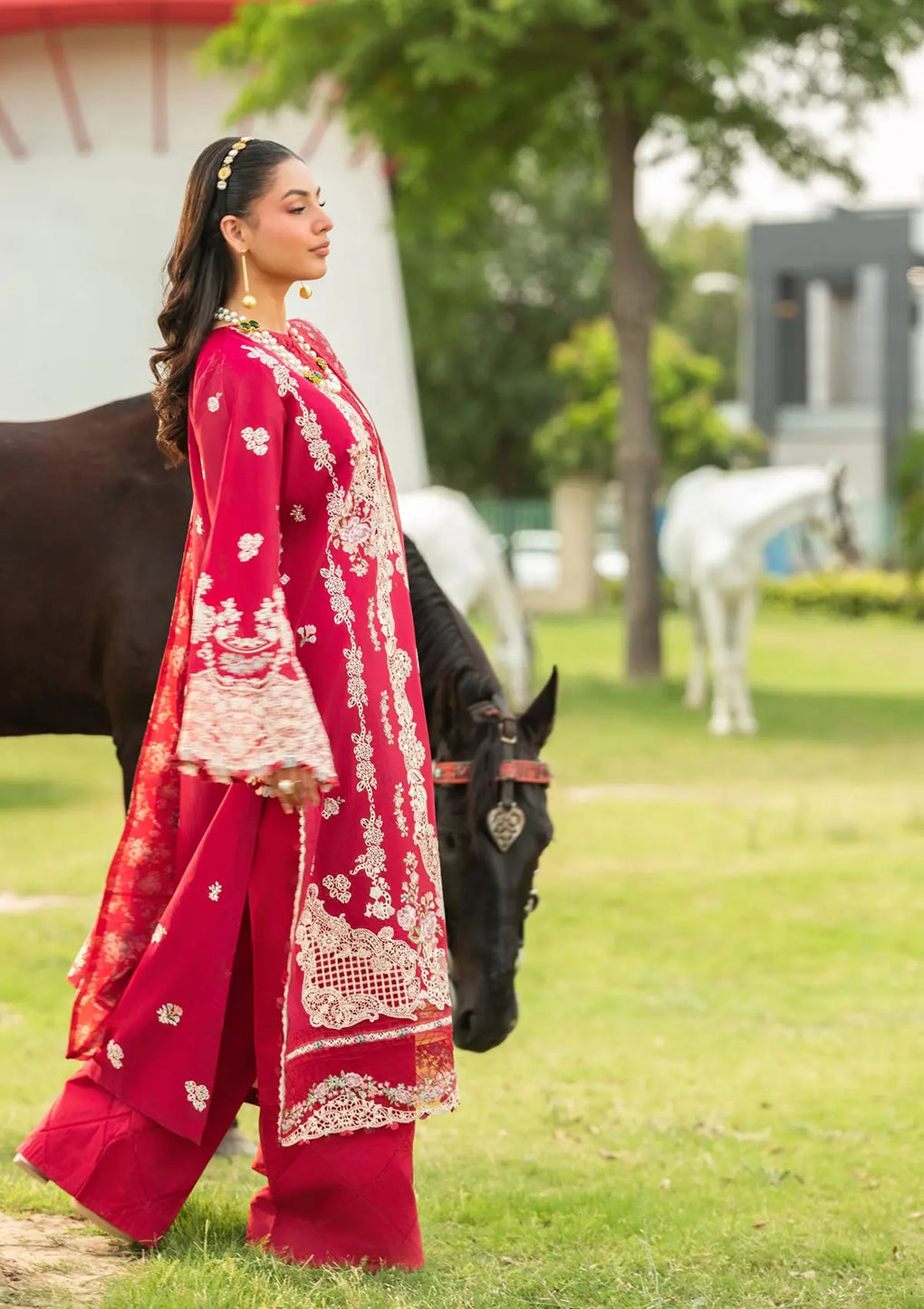Elaf Premium | Luxury Lawn 25 | ELH-6B JULIET by Elaf Premium - Designer Dress - Type: Ladies Clothes - Available at Libayah - 100% Original