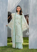Elaf Premium | Luxury Lawn 25 | ELH-4B FROSTEL by Elaf Premium - Designer Dress - Type: Ladies Clothes - Available at Libayah - 100% Original