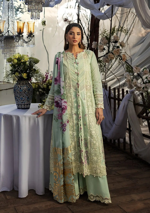 Kahf Premium | Luxury Lawn 25 | KLR-05 Nora by Kahf Premium - Designer Dress - Type: Ladies Clothes - Available at Libayah - 100% Original