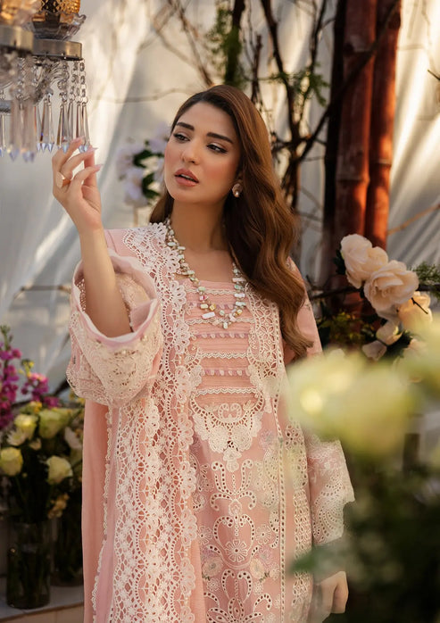 Kahf Premium | Luxury Lawn 25 | KLR-2A Olivia by Kahf Premium - Designer Dress - Type: Ladies Clothes - Available at Libayah - 100% Original