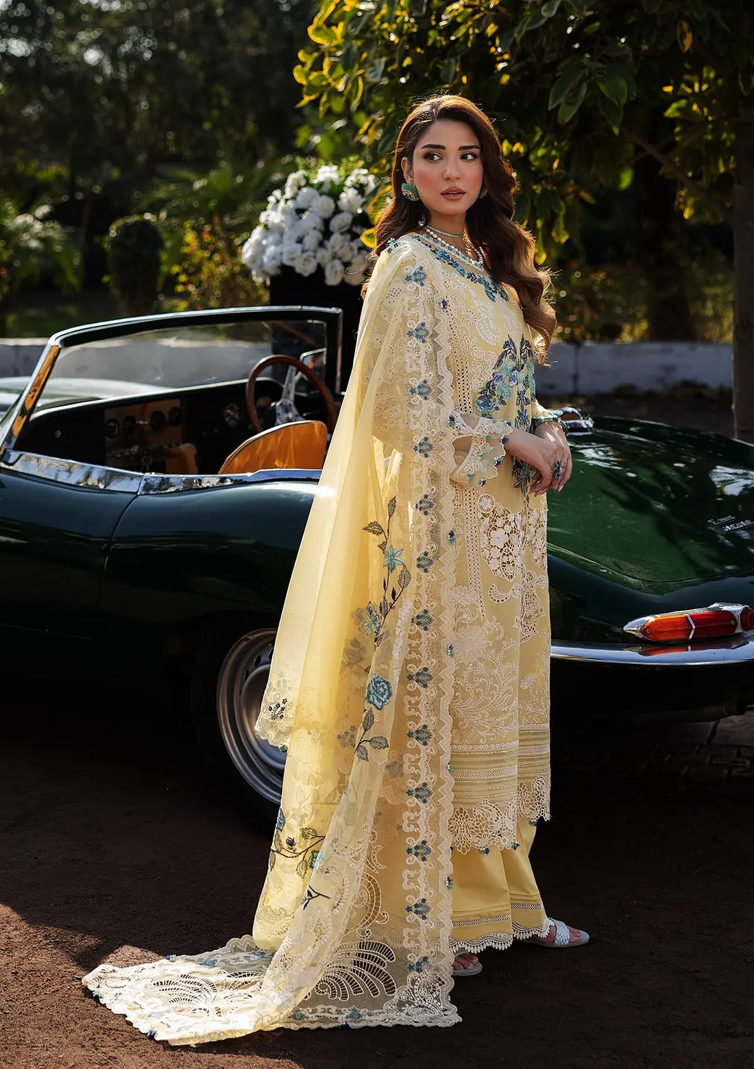 Kahf Premium | Luxury Lawn 25 | KLR-03 Sasha by Kahf Premium - Designer Dress - Type: Ladies Clothes - Available at Libayah - 100% Original