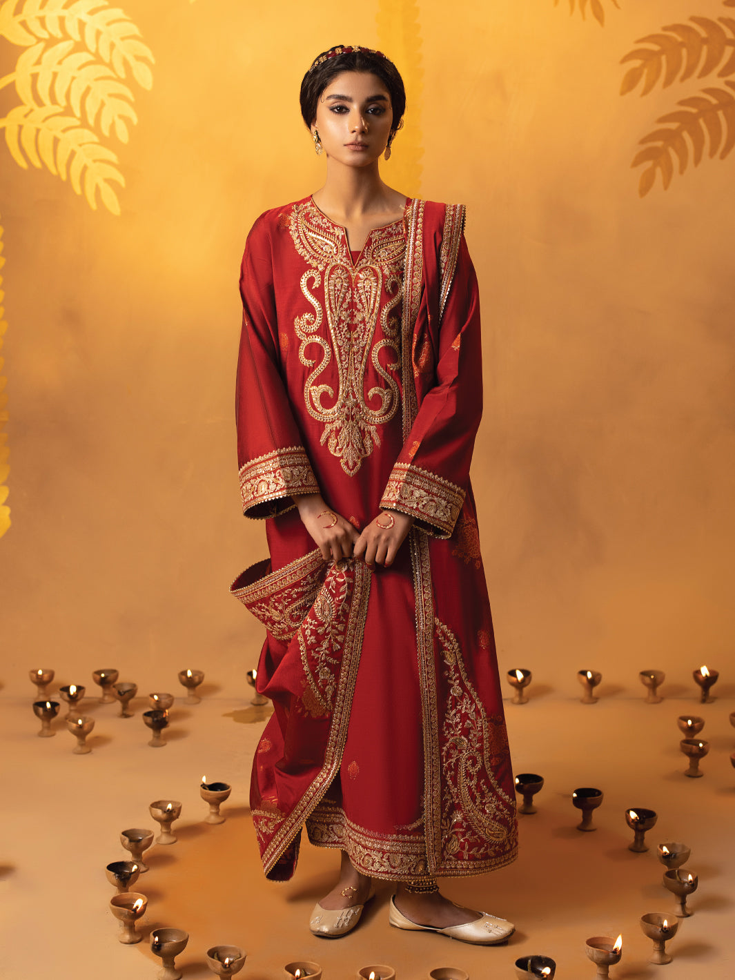 Faiza Faisal | Signature Pret Eid Edit | Gina by Libayah - Designer Dress - Type: Ladies Clothes - Available at Libayah - 100% Original