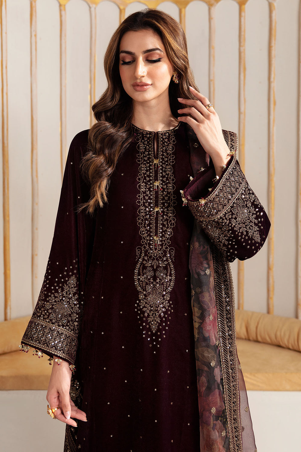 Jazmin | Velvet Edit 24 |  Velvet Formal VF-2012 by Jazmin - Designer Dress - Type: The Formal Exhibit - Available at Libayah - 100% Original
