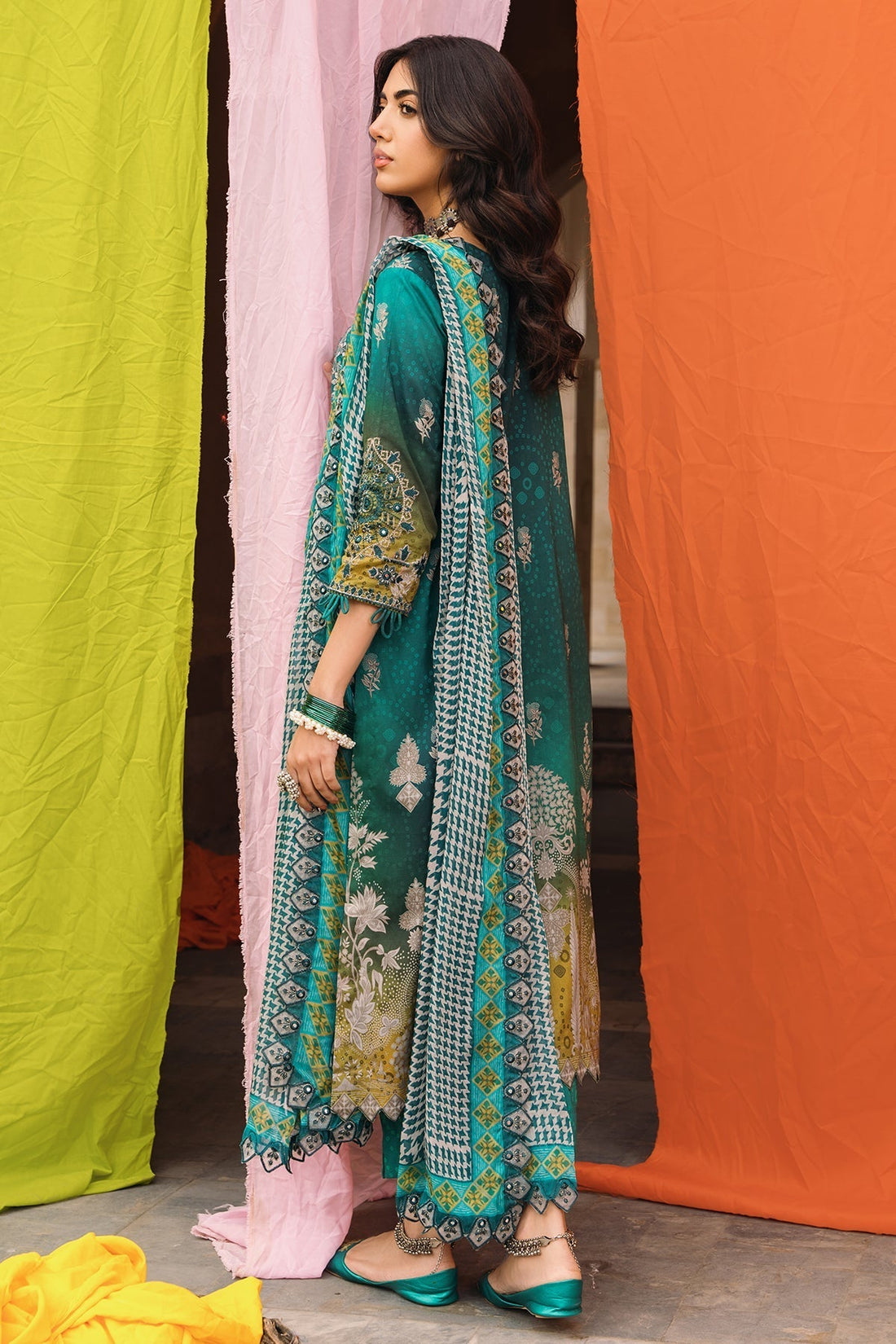 Charizma | Lawn Collection 24 | CH4-07 by Charizma - Designer Dress - Type: Casuals - Available at Libayah - 100% Original