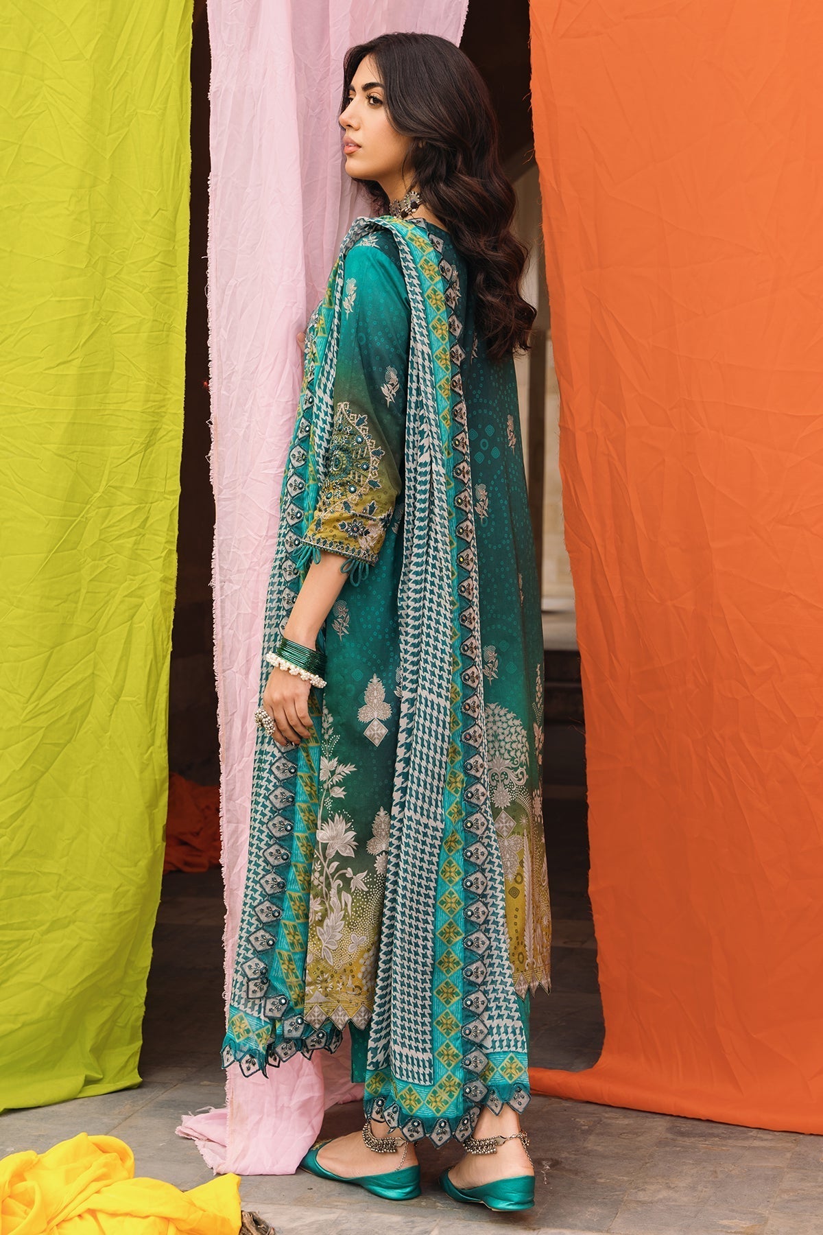 Charizma | Lawn Collection 24 | CH4-07 by Charizma - Designer Dress - Type: Casuals - Available at Libayah - 100% Original