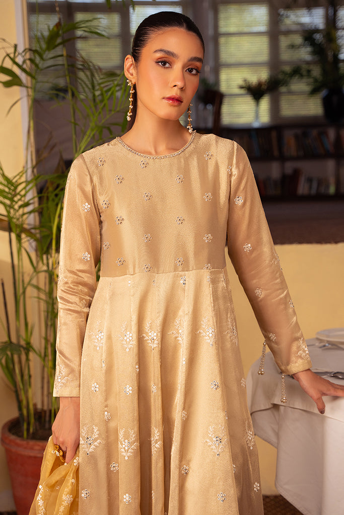 Cross Stitch | Luxury Pret | AMBER AURA by Cross Stitch - Designer Dress - Type: Luxury - Available at Libayah - 100% Original