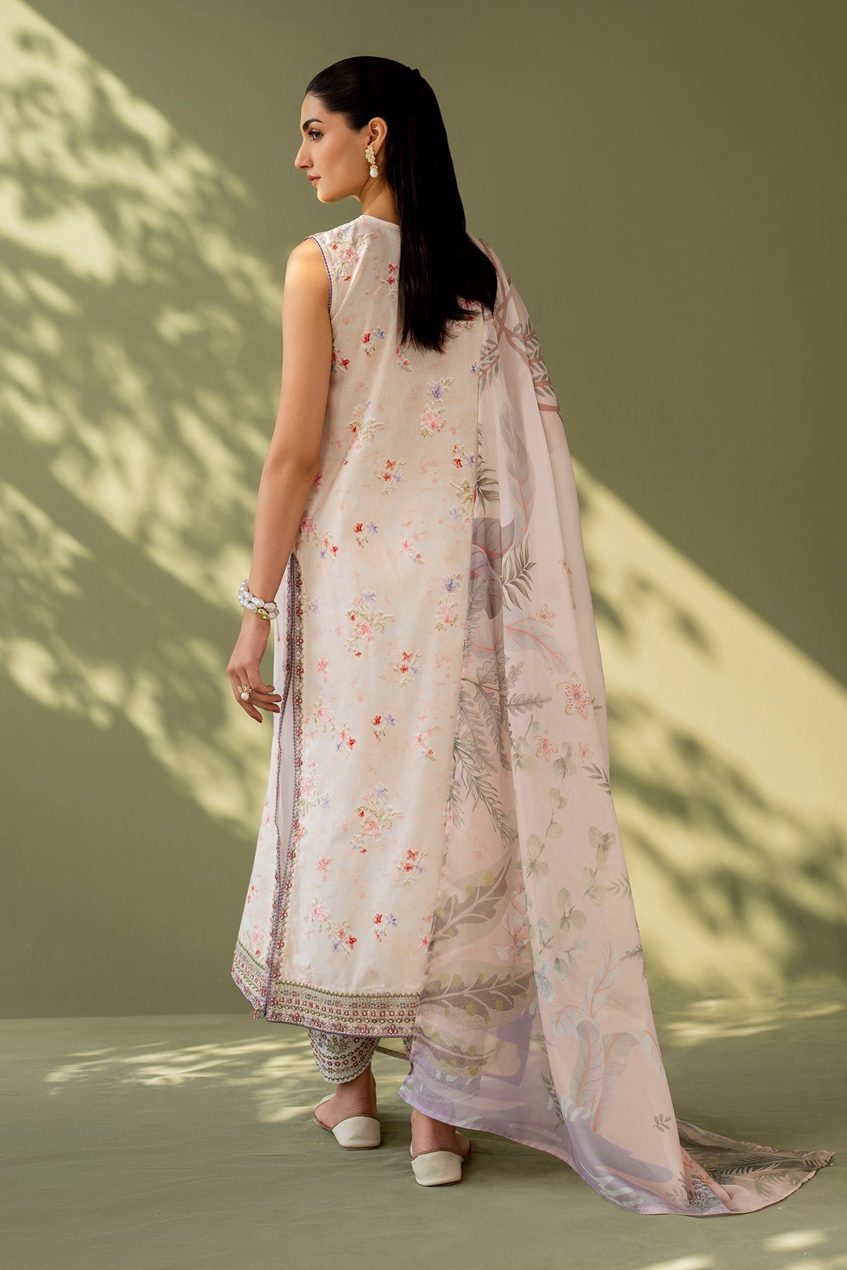 Baroque | Eid Printique | EMBROIDERED PRINTED LAWN UF-4169 by Baroque - Designer Dress - Type: Ladies Clothes - Available at Libayah - 100% Original