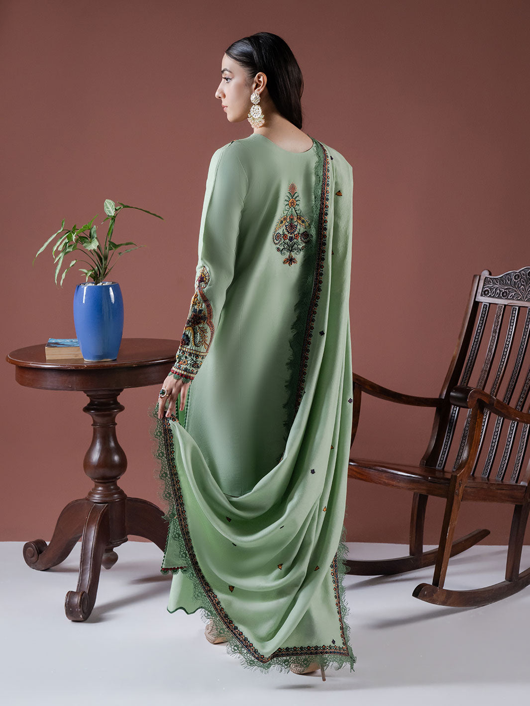 Faiza Faisal | Winter Edit 2024 | DEFNE by Faiza Faisal - Designer Dress - Type: Ladies Clothes - Available at Libayah - 100% Original