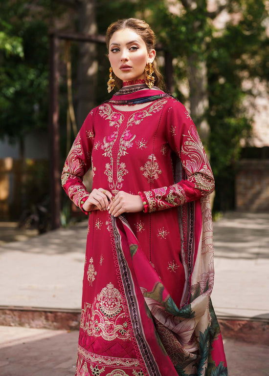 Shurooq | Luxury Lawn 24 | GAZELLE by Shurooq - Designer Dress - Type: Ladies Clothes - Available at Libayah - 100% Original