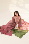 Erum Khan | Lillia Summer Edit | Vintage Rose by Erum Khan - Designer Dress - Type: Ladies Clothes - Available at Libayah - 100% Original