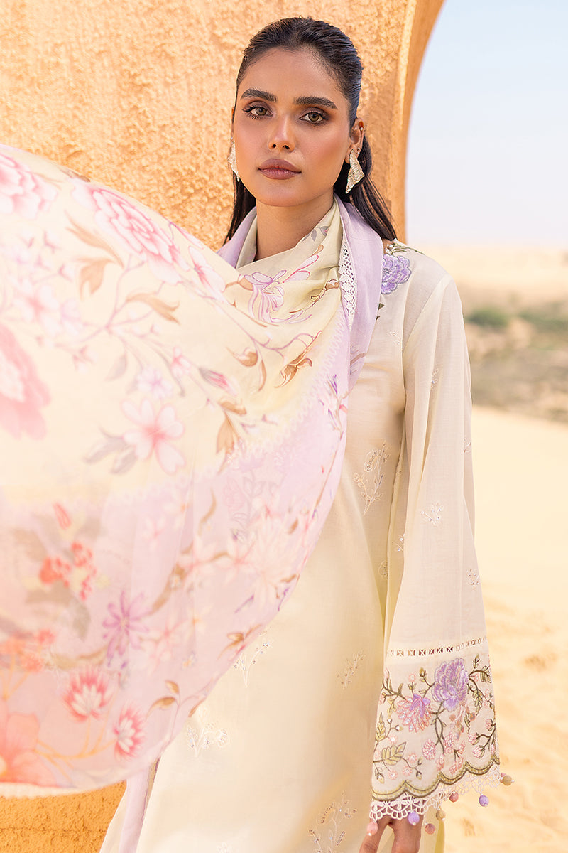 Cross Stitch | Eid Lawn 24 | SUBTLE CANARY