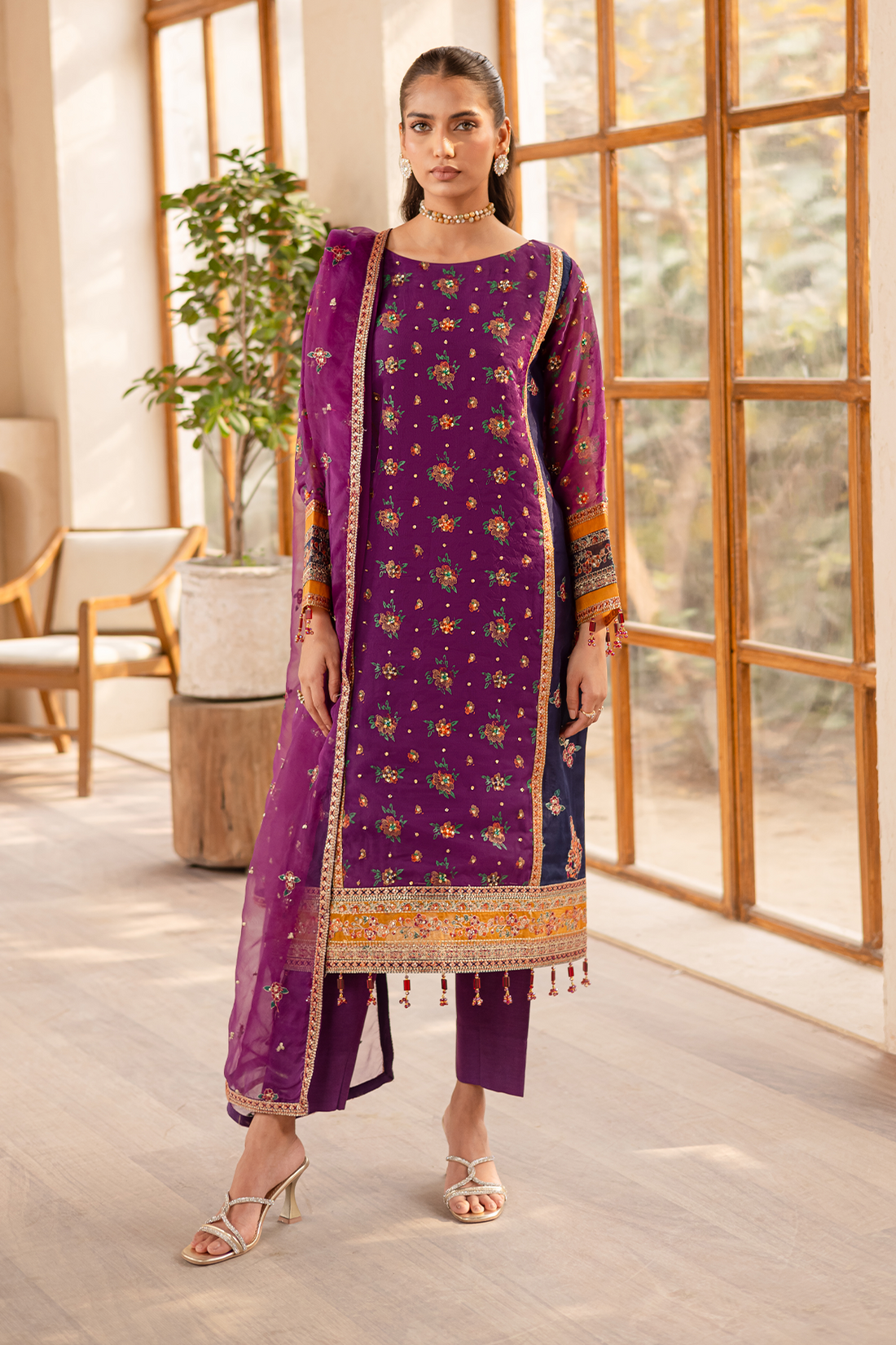 Emaan Adeel | Noore Festive Formals | NAYERA by Emaan Adeel - Designer Dress - Type: Ladies Clothes - Available at Libayah - 100% Original
