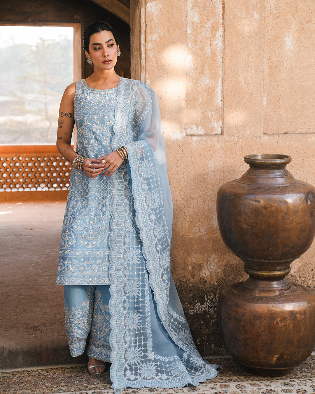 Faiza Saqlain | Zimmal Formals | Yulia by Faiza Saqlain - Designer Dress - Type: Ladies Clothes - Available at Libayah - 100% Original