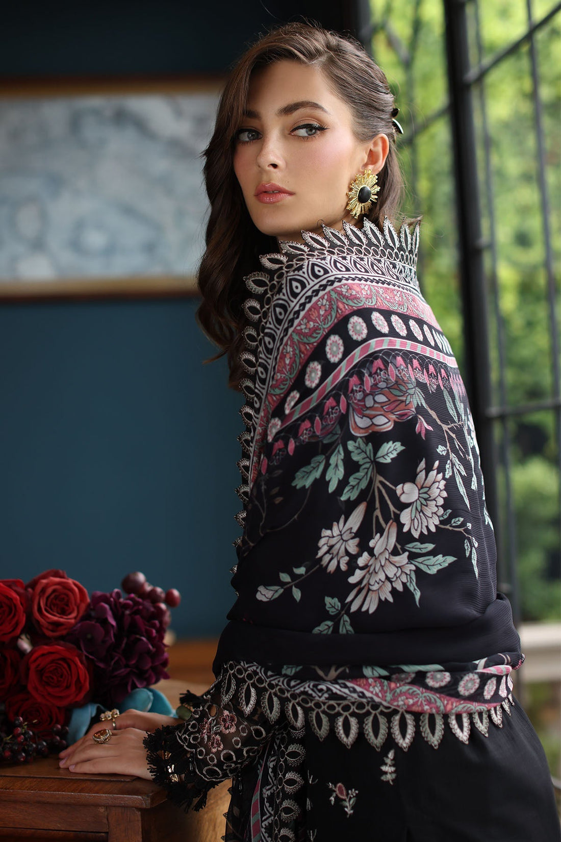 Nureh | Maya Lawn | NS-153 by Nureh - Designer Dress - Type: Ladies Clothes - Available at Libayah - 100% Original