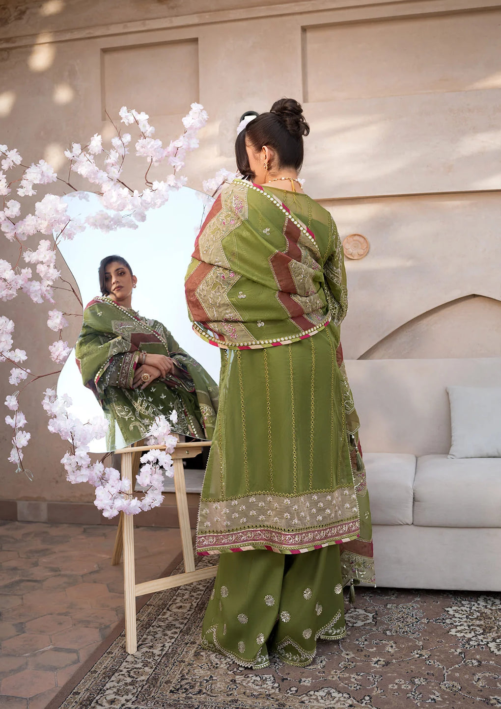 Elaf Premium | Formal Handwork Collection | EFH-08 PARWAANA by Elaf Premium - Designer Dress - Type: Ladies Clothes - Available at Libayah - 100% Original