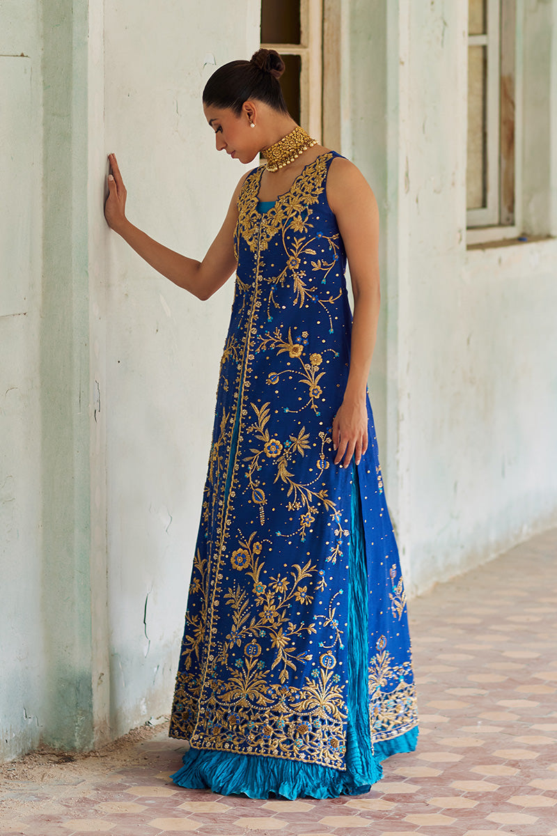 Mina Hassan | Formal Dholki Collection | Rooha by Mina Hassan - Designer Dress - Type: Ladies Clothes - Available at Libayah - 100% Original