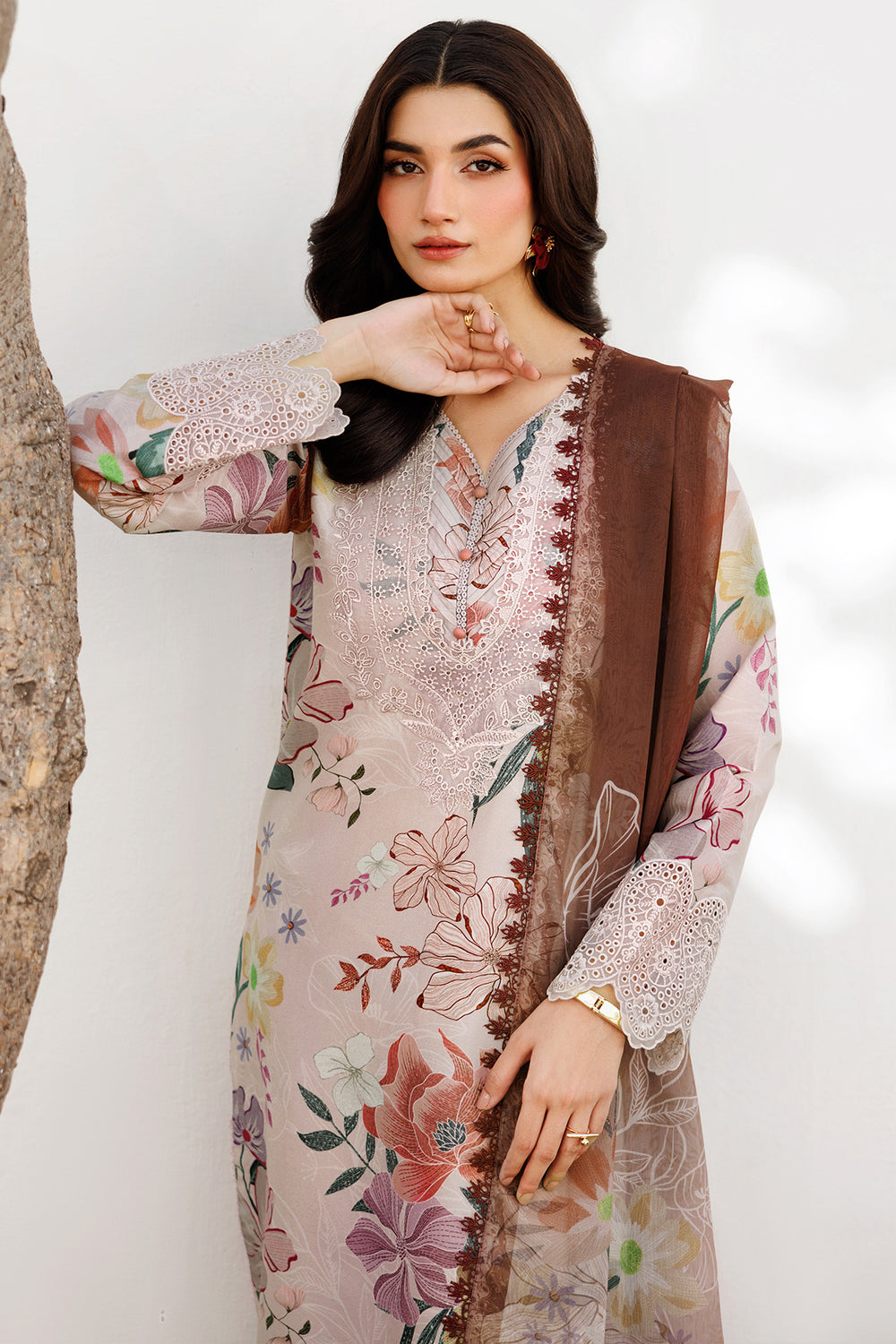 Farasha | Printed Essentials | Rustic Charm by Farasha - Designer Dress  - Type : Ladies Clothes - Available at Libayah - 100% Original 