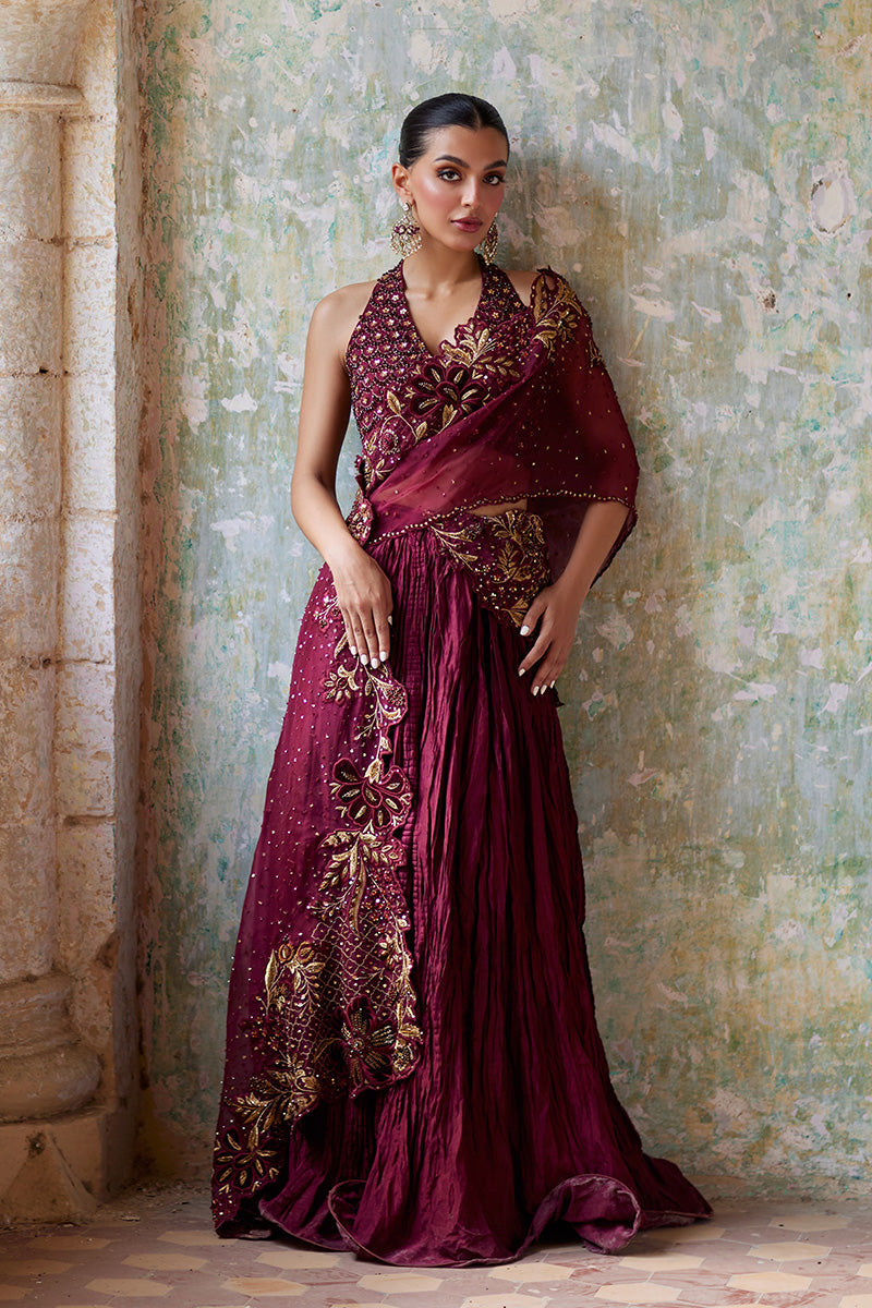 Mina Hassan | Formal Dholki Collection | Layla by Mina Hassan - Designer Dress - Type: Ladies Clothes - Available at Libayah - 100% Original