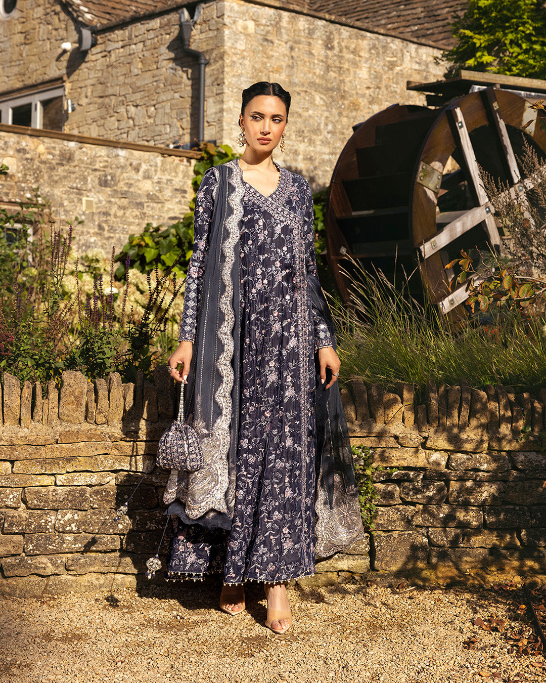 Faiza Saqlain | Adeen Formals | Darcel by Faiza Saqlain - Designer Dress - Type: Ladies Clothes - Available at Libayah - 100% Original